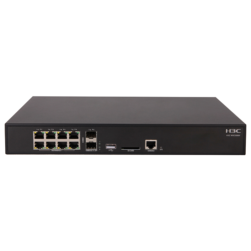 H3C WX3508H 6*GE + 2*GE Combo 企业级核心多业务无线控制器